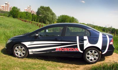 Honda Civic Sedan – для капитанов летающих тарелок Honda Civic Sedan – для капитанов летающих тарелок